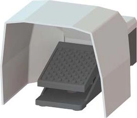 Siemens Single foot switch with cover