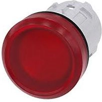 Siemens 3SU1001-6AA20-0AA0 alarm light indicator Red
