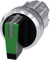 Siemens 3-position switch drive I-O-II 22mm