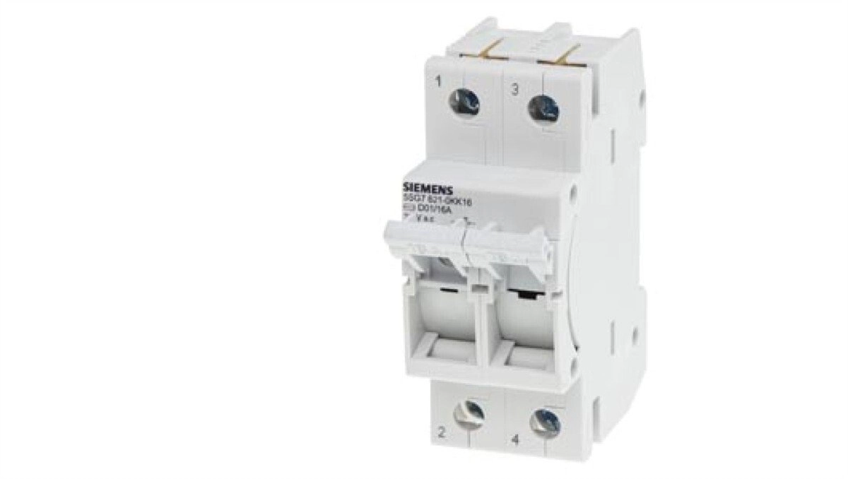 Siemens Fuse switch 16A 2P D01