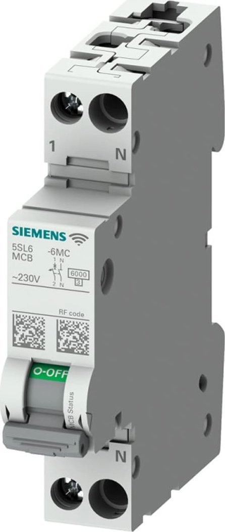 Siemens SENTRON MCB 1P+N 16A Curve