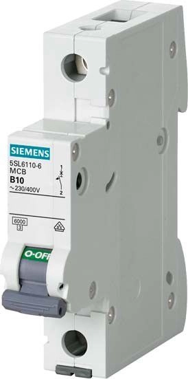 Siemens SENTRON 5SL6 MCB  1P  13A