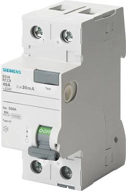 Siemens 5SV4311 RCCB 16A 2 Pole