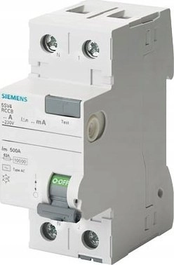 Siemens RCBO  25A Current Rating  2P