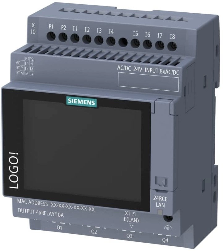Siemens 24RCE logic module with touch