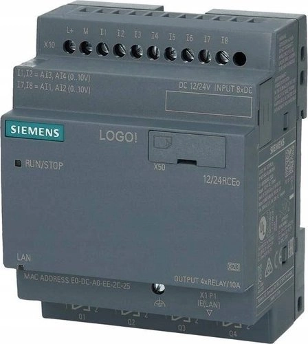 Siemens LOGO! 12/24RCEO  logic module  supply