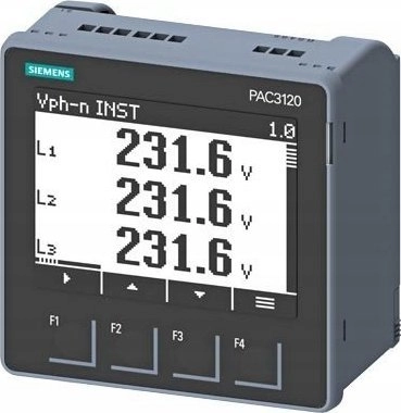Siemens PAC3220 network parameter meter with
