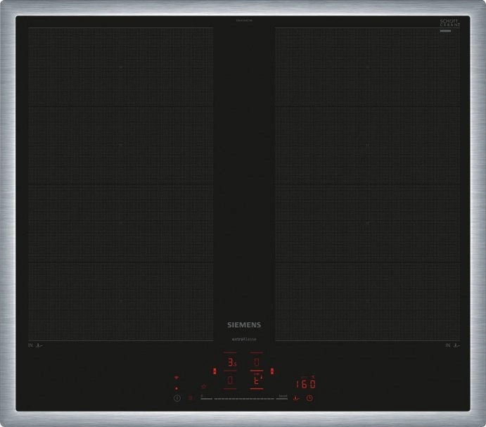 Siemens iQ700 EX645HXC1E hob Black Built-in