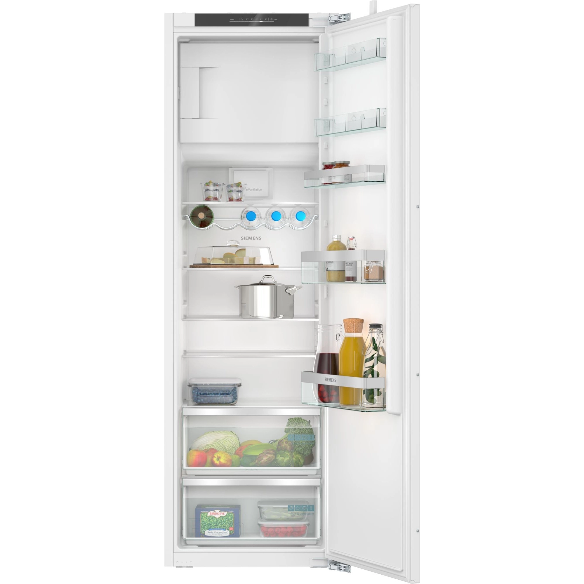 Siemens iQ300 KI82LVFE0 combi-fridge Built-in 280