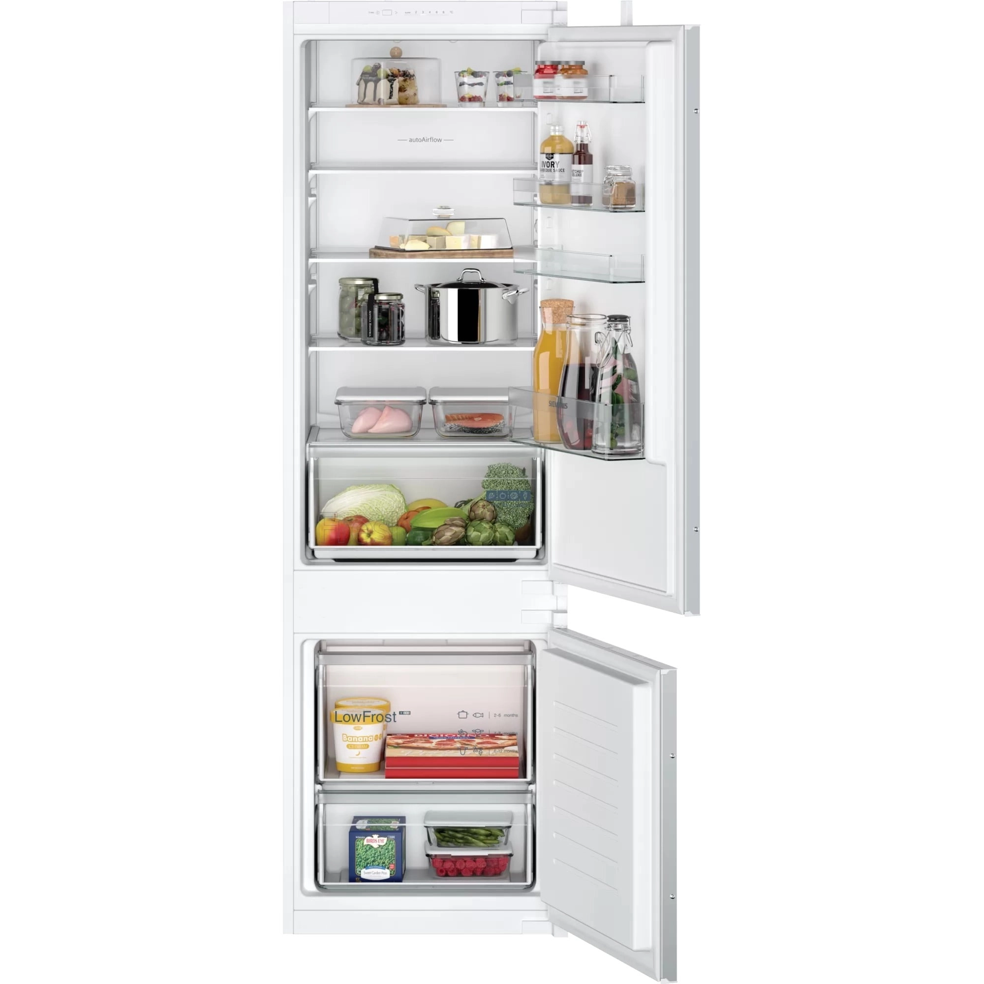 Siemens iQ100 KI87VNSE0 fridge-freezer Built-in 270