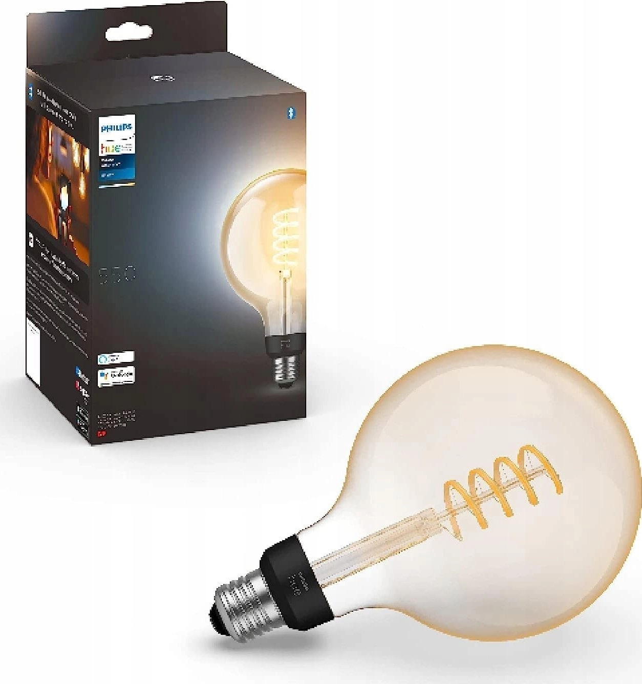 Philips 1-pack G125 E27 Filament Globe