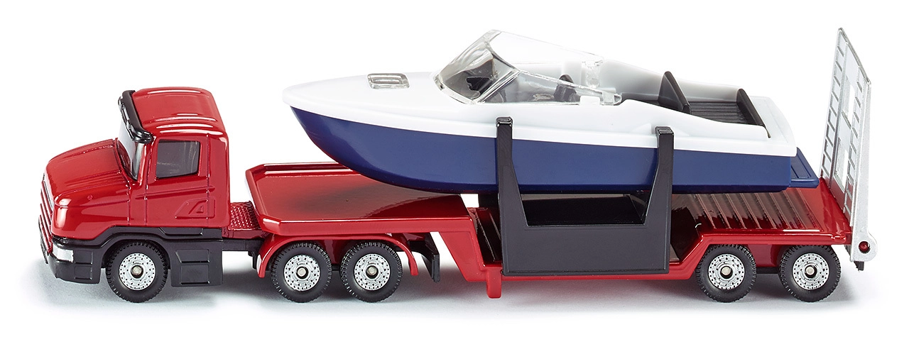 Siku Low Loader with Boat 1613