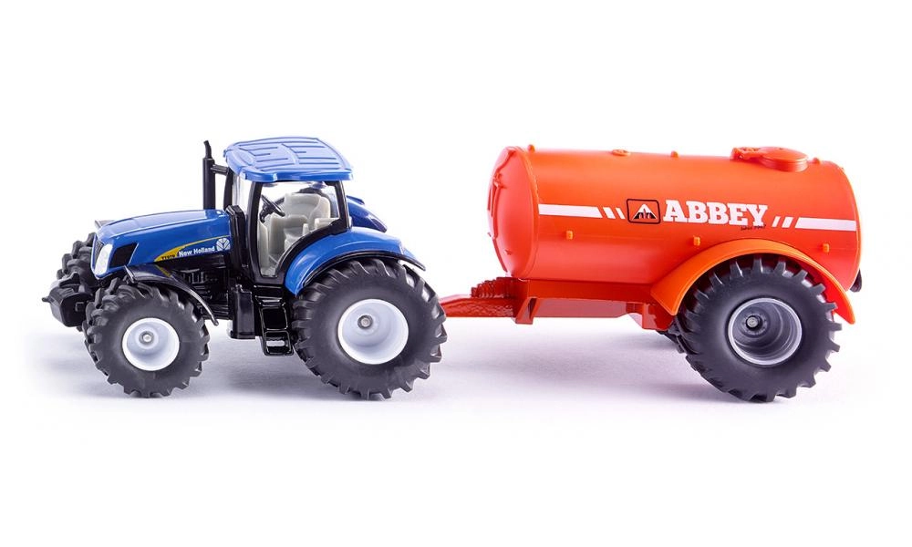 Siku Tractor with single axle vacuum