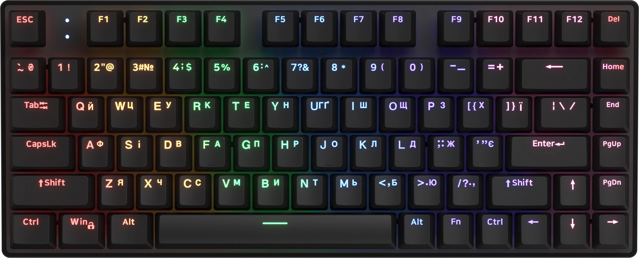 Hator HTK275UA Icefall Mecha Rainbow 82