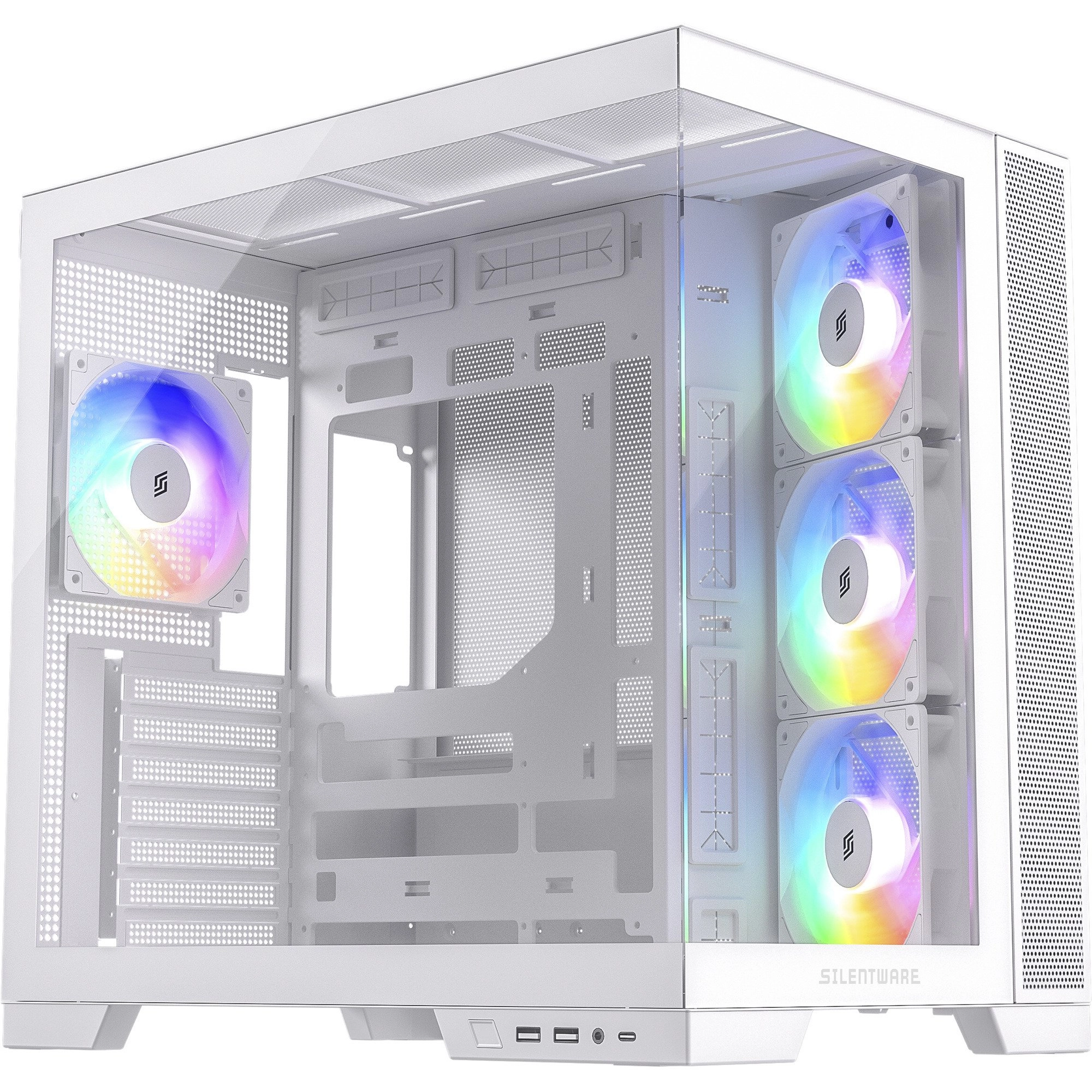 Silentware View A-RGB  tower case white