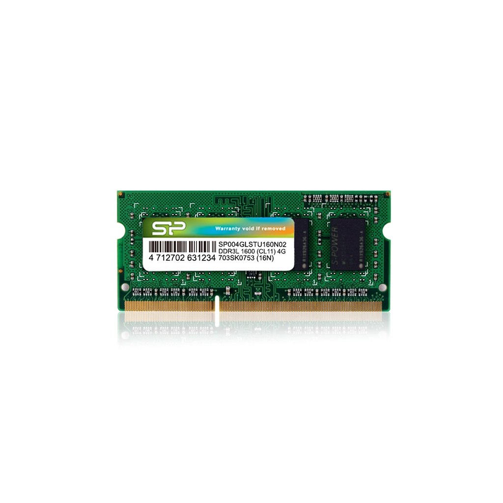 Silicon Power SP004GLSTU160N02 atmiņas modulis 4 GB 1 x 4 GB DDR3L