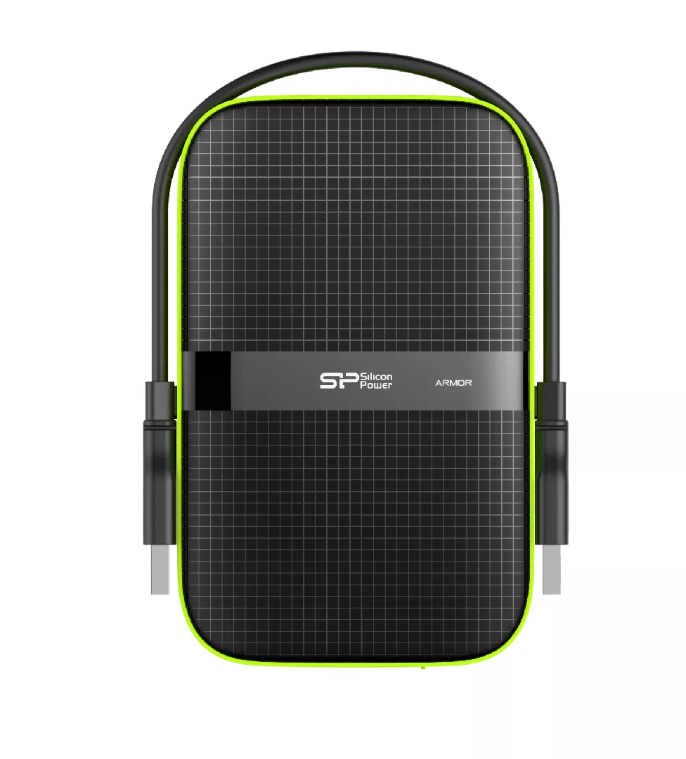 Silicon Power Armor A60 external hard drive 4000 GB Black,Green