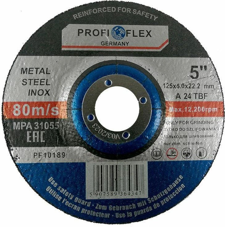Silver SILVER GRINDING DISCS 125*6.0mm
