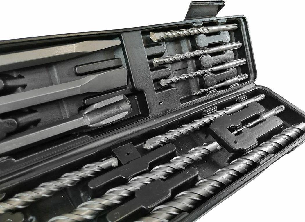 Silver drill SET OF SDS PLUS