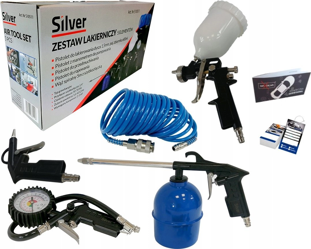 Silver SILVER tool set PNEUMATIC TOOL