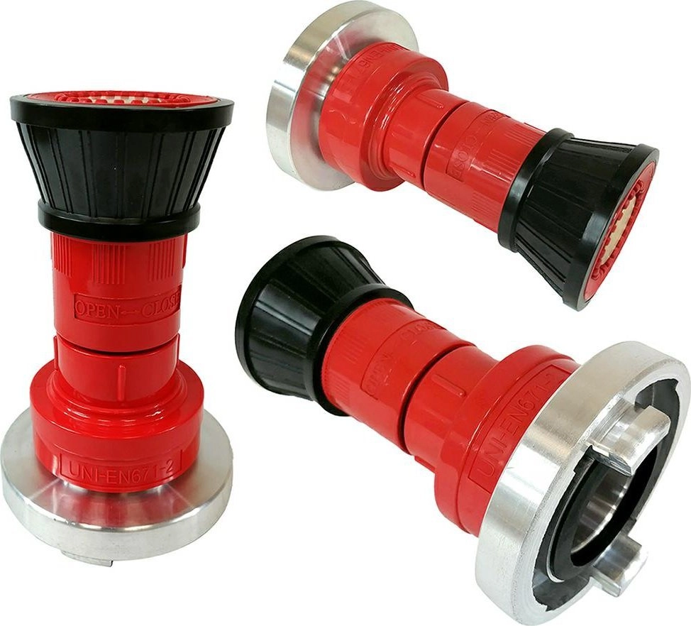 Silver FIRE HOSE NOZZLE 1`` SILVER