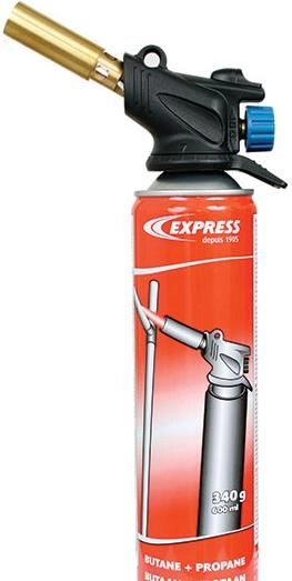 Silver PIEZO BLOWER LAMP WITH GAS