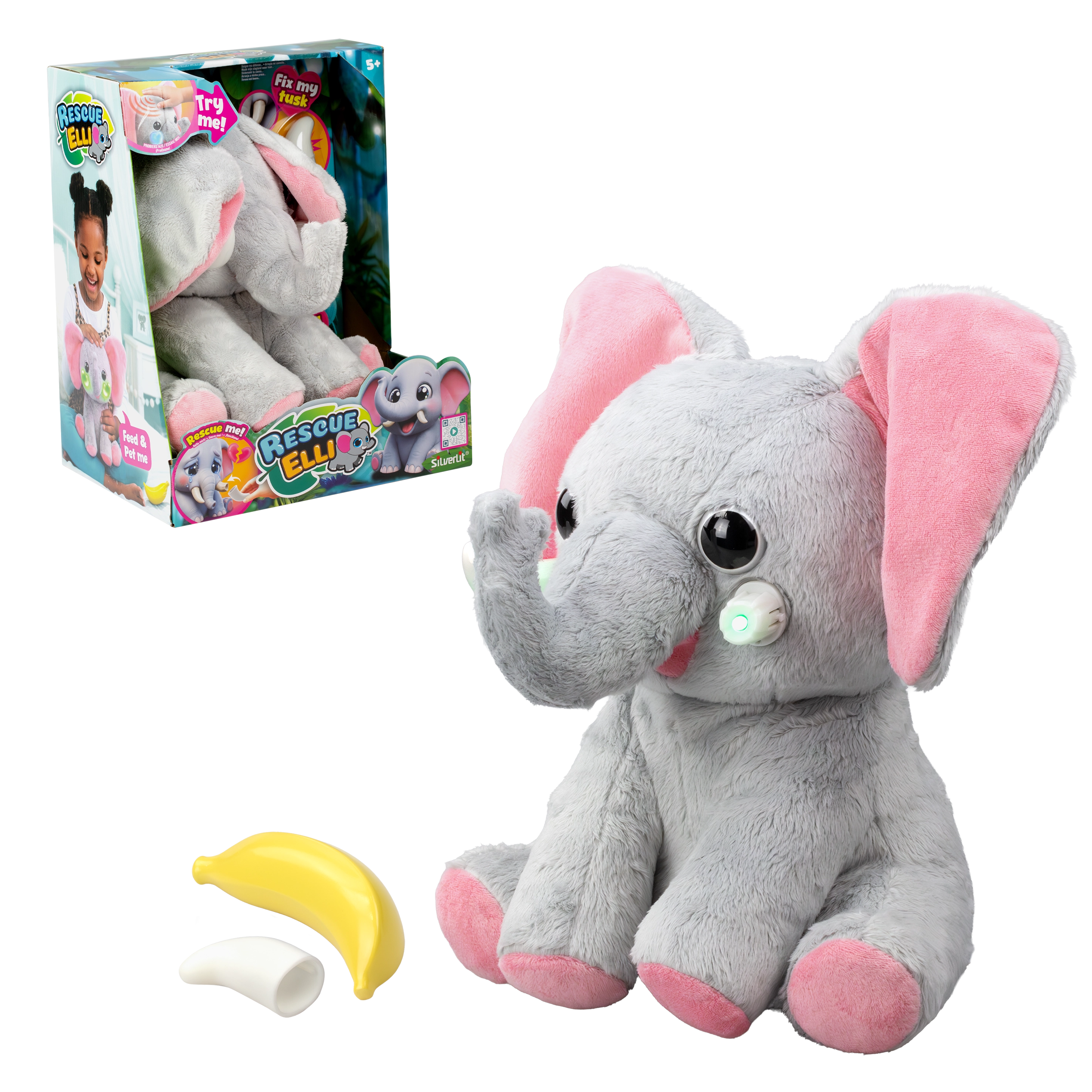 Silverlit - Rescue Elli Elephant (88638)