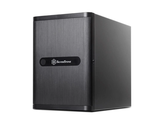 Silverstone SST-DS380B datoru korpuss &amp; statnis Melns