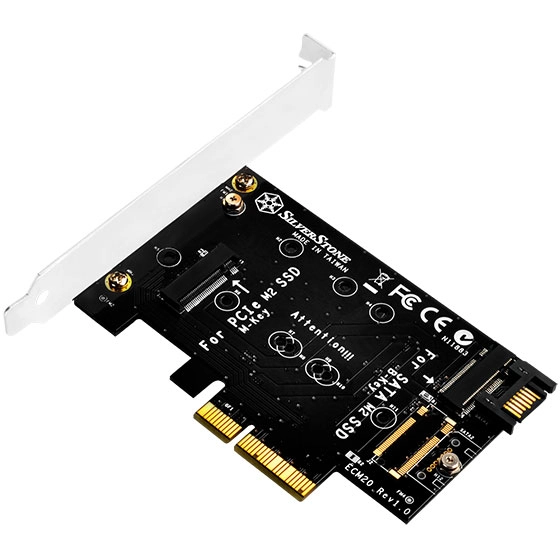 Silverstone ECM20 interface cards/adapter Internal PCIe