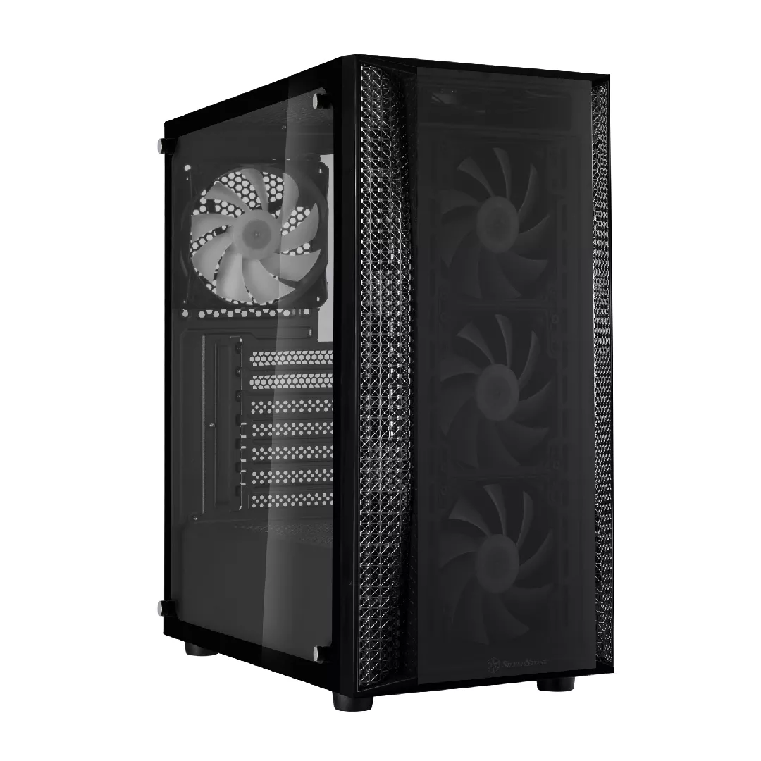 Silverstone FARA B1 PRO Tower Melns