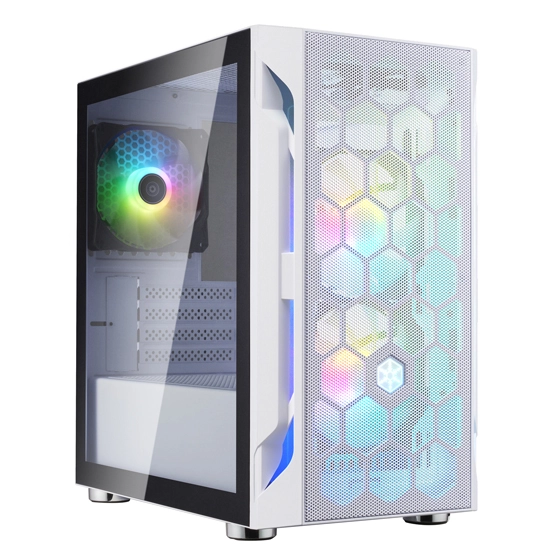 Silverstone FARA H1M PRO Tower Balts