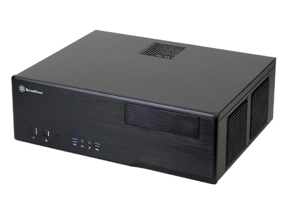 Silverstone Grandia GD05 HTPC Melns