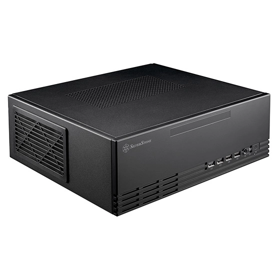 SilverStone SST-ML11B, HTPC case (black)