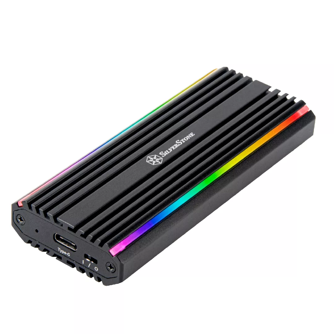 Silverstone MS13 SSD enclosure Black M