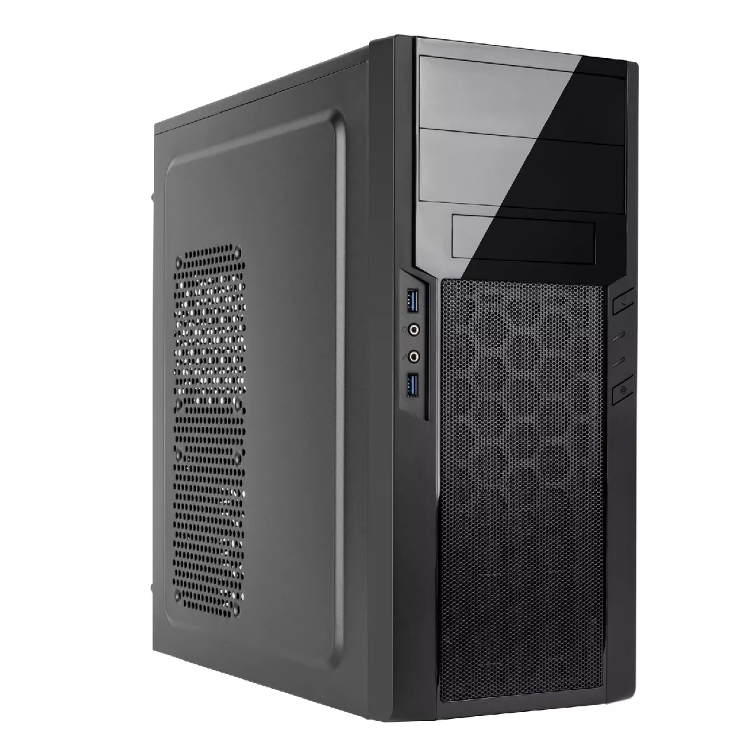 Silverstone PS13 Mini Tower Melns