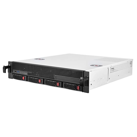 Silverstone RM21-304 Plaukts Balts