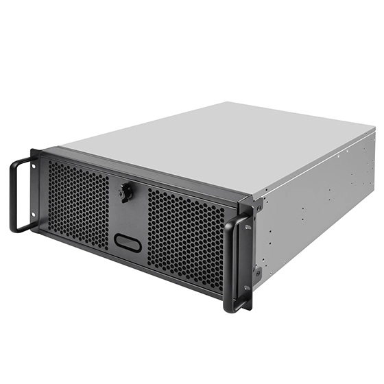 Silverstone RM400 Plaukts Melns, Pelēks