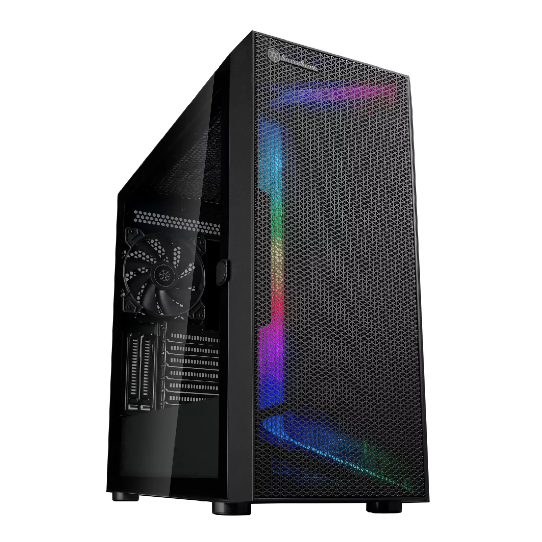Silverstone SETA H1 Midi Tower Melns