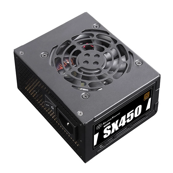 Silverstone SX450-B barošanas avotu vienība 450 W 24-pin ATX SFX Melns