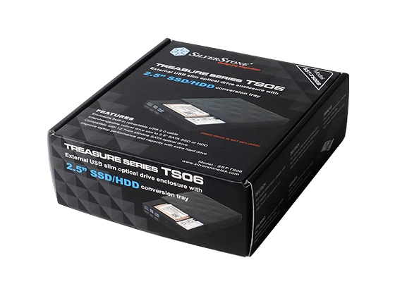 Silverstone TS06 Black 2.5" USB
