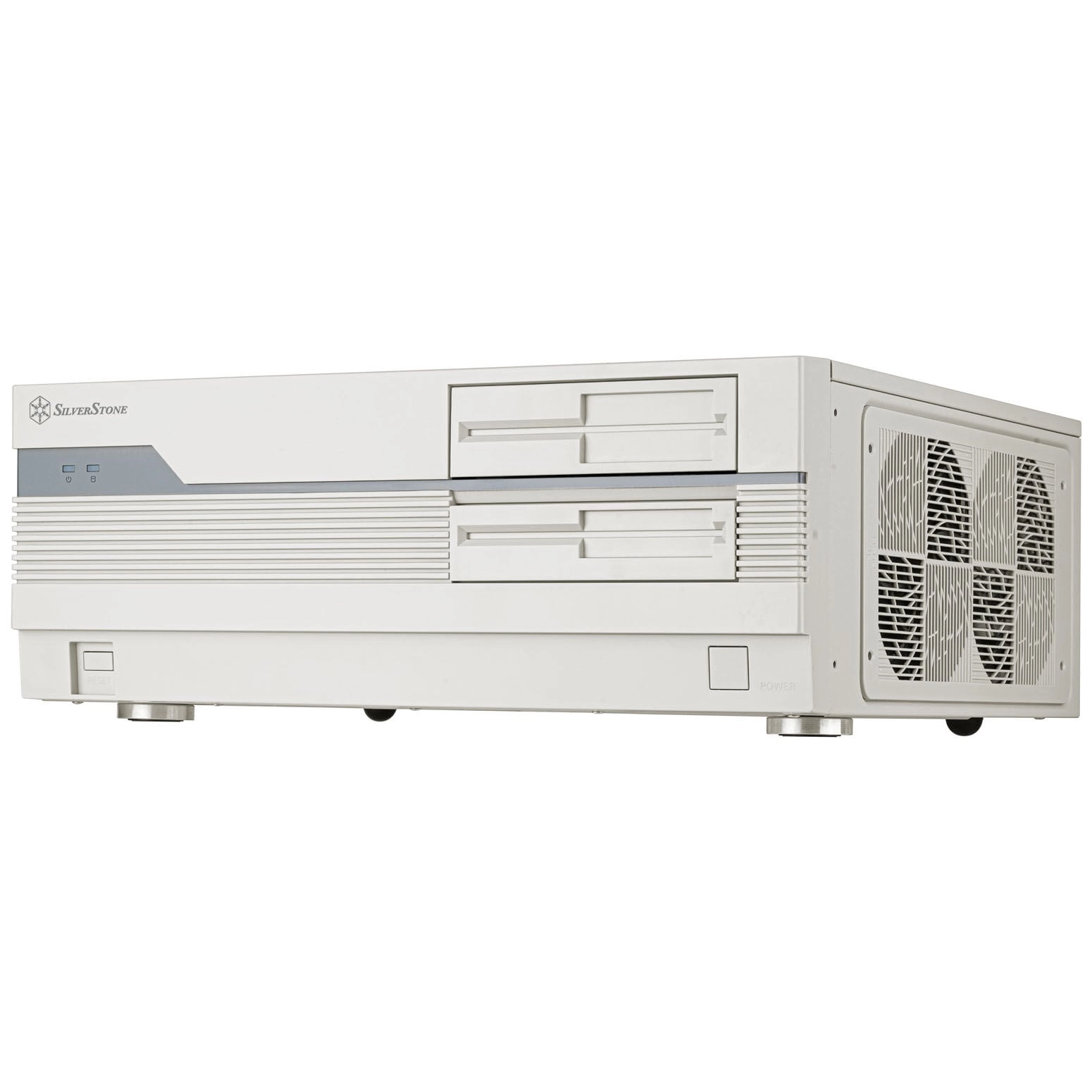 SilverStone SST-FLP01W  HTPC case cream SST-FLP01W