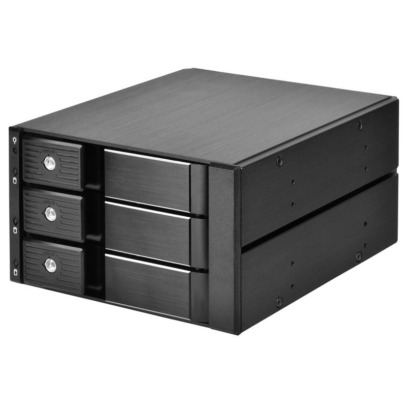 SilverStone SST-FS303-12G Externes 3 5-Zoll-Gehäuse  3-Bay