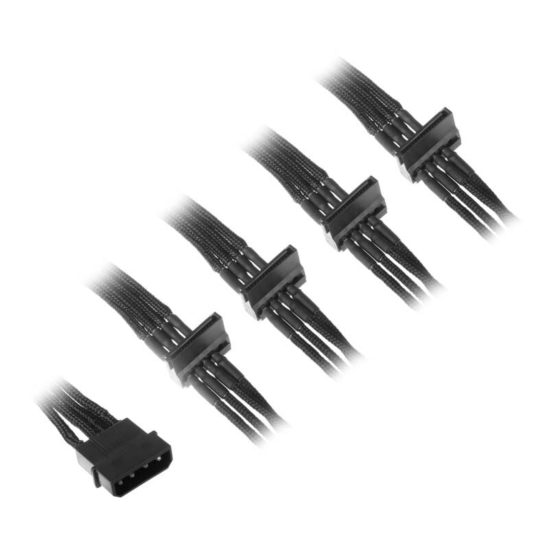 SilverStone 4-pin Molex to 4x SATA