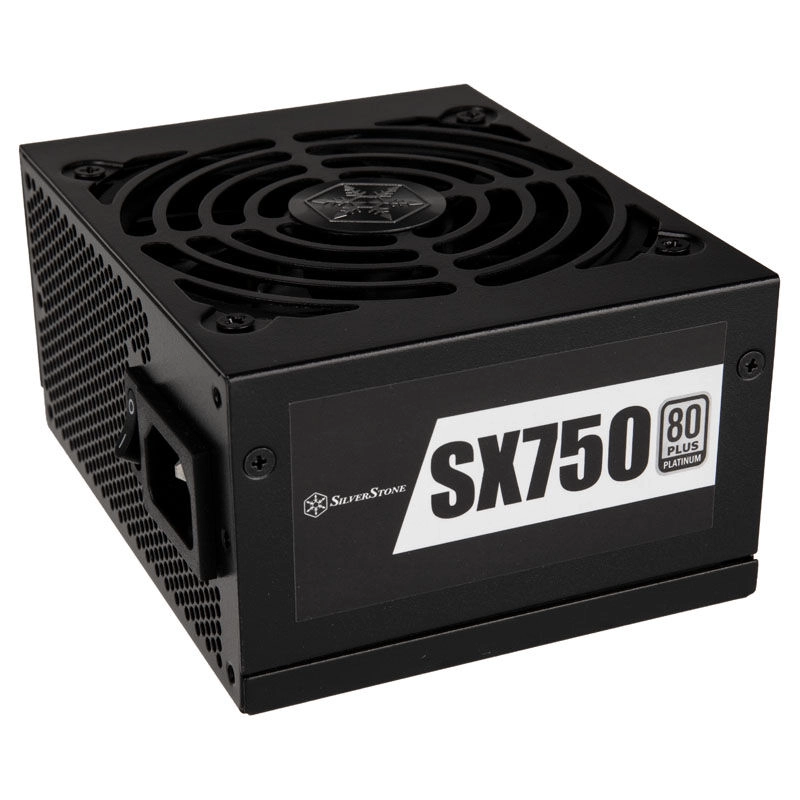 SilverStone SST-SX750-PT V.1.1 SFX barošanas avots 80 PLUS Platinum, modulārais - 750 vati