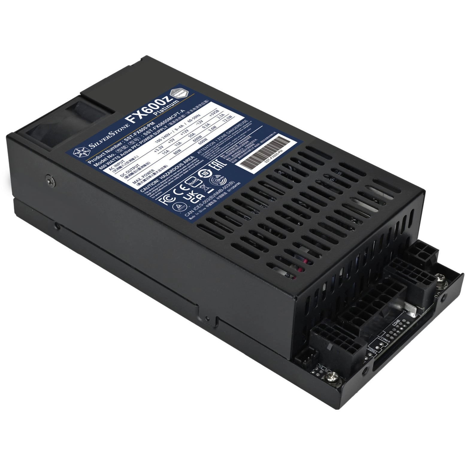 Silverstone Technology FX600z Platinum (black  600