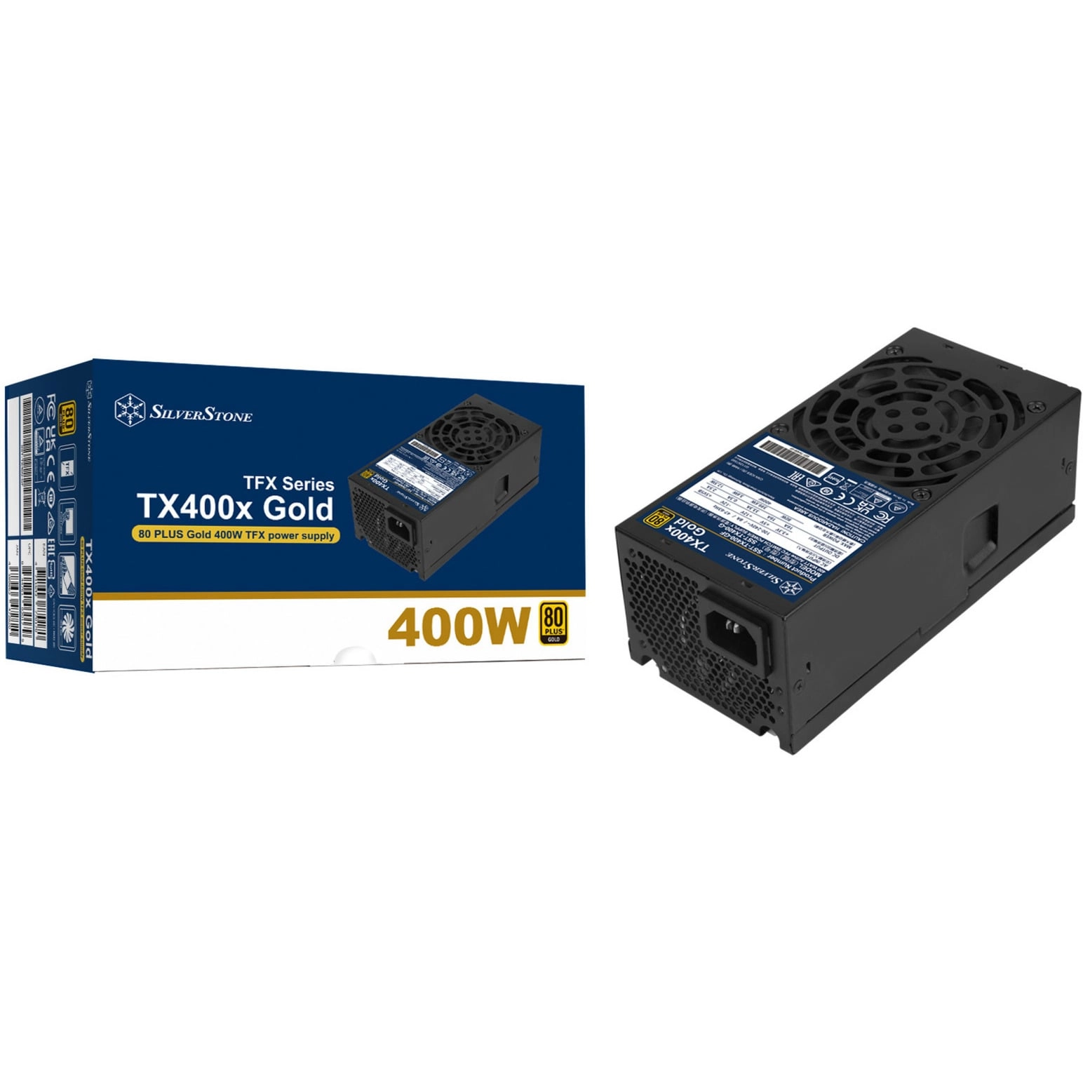 Silverstone Technology TX400x Gold (black  2x