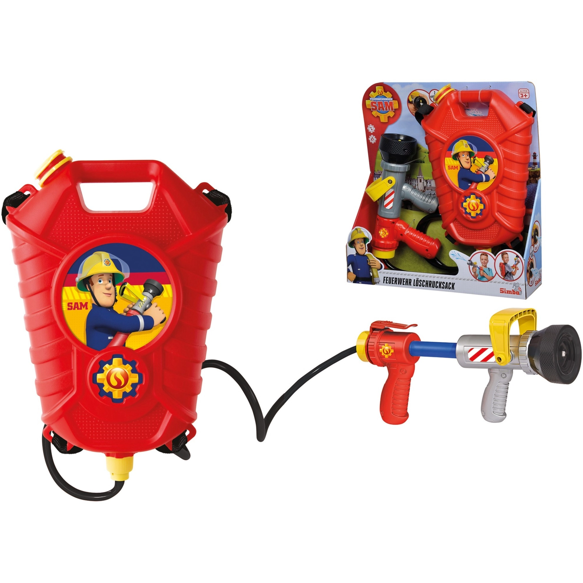 Simba Sam fire engine tank bag
