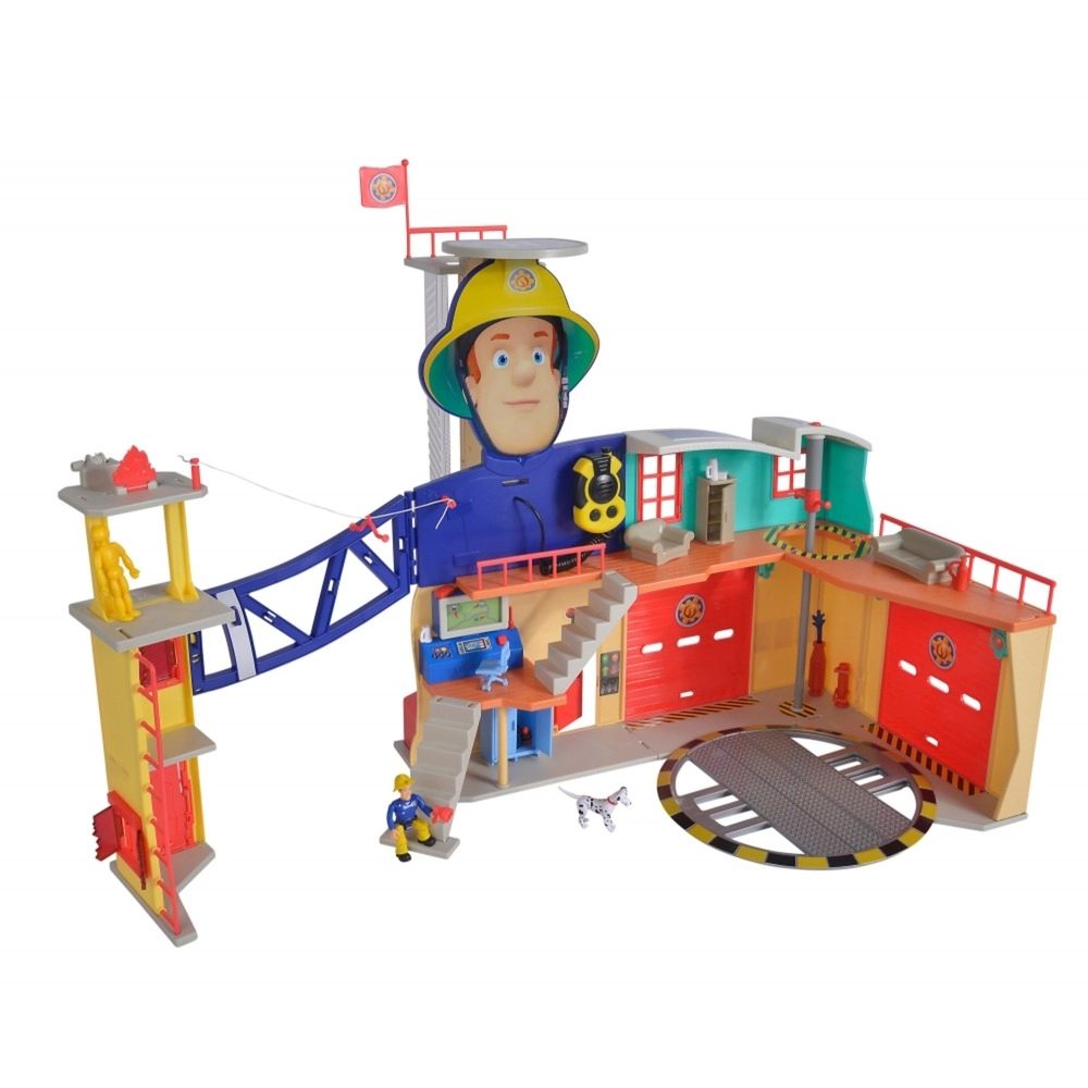 Dickie Fireman Sam Mega Fire Station