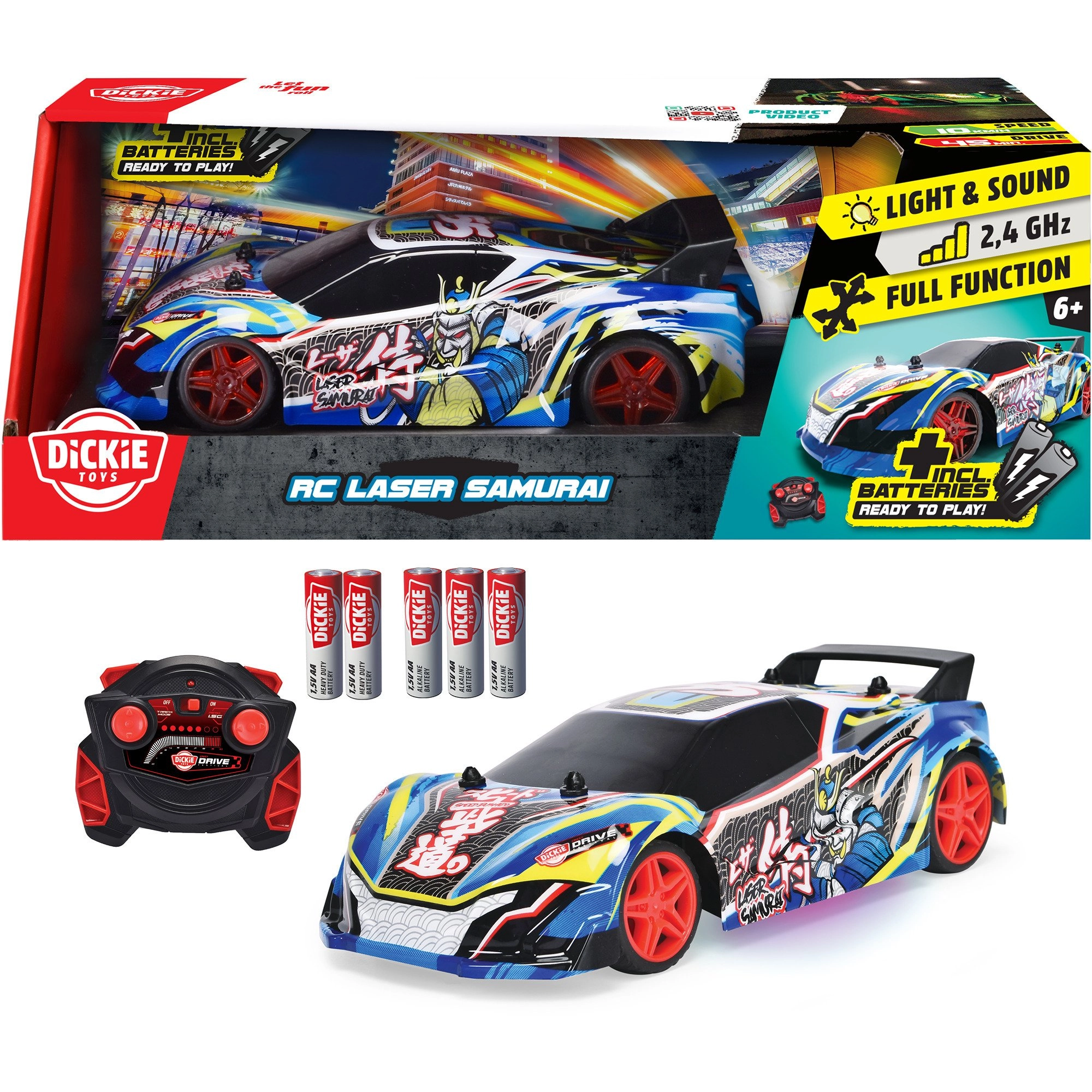 Dickie RC Laser Samurai 1:20 201105011