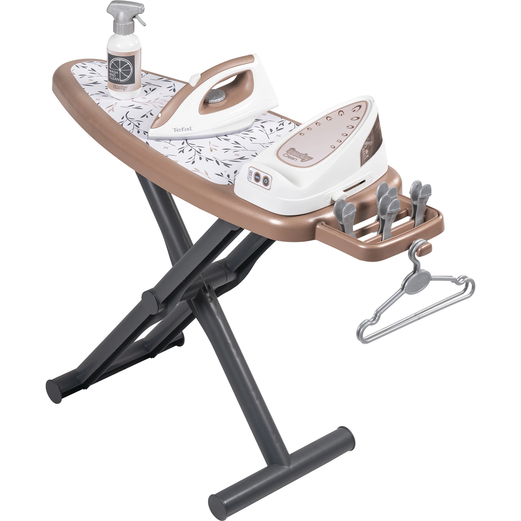Smoby Tefal ironing board with steam